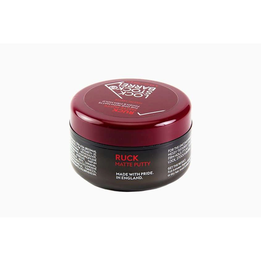 LOCK STOCK & BARREL Матовая мастика Ruck Matte Putty, 100 г – фото 4