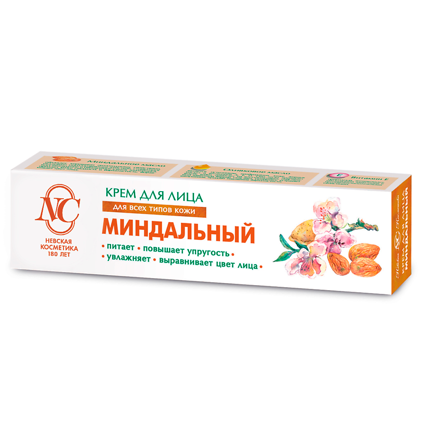 НЕВСКАЯ КОСМЕТИКА Крем для лица Миндальный – фото 3