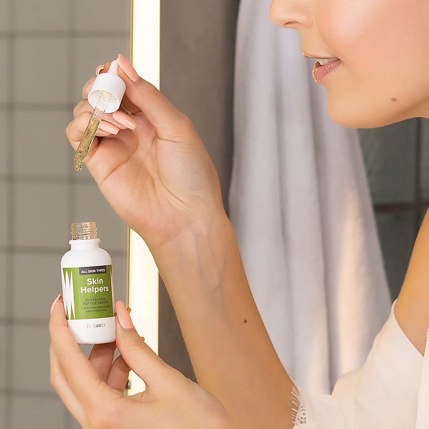 SKIN HELPERS Пептидная сыворотка-протектор для ускоренного восстановления и увлажнения – фото 3