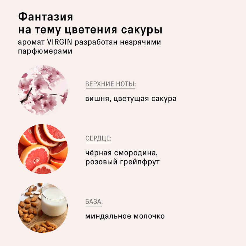 THE ACT Гель для душа с ароматом цветущей сакуры – фото 2
