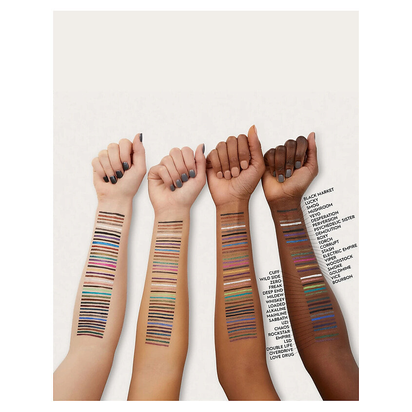 URBAN DECAY Водостойкий карандаш для глаз 24/7 Glide-On Waterproof Eyeliner Pencil, Roxy – фото 2