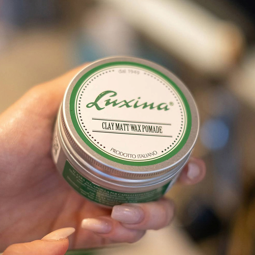 LUXINA Матирующая восковая помада Clay Matt Wax Pomade – фото 3