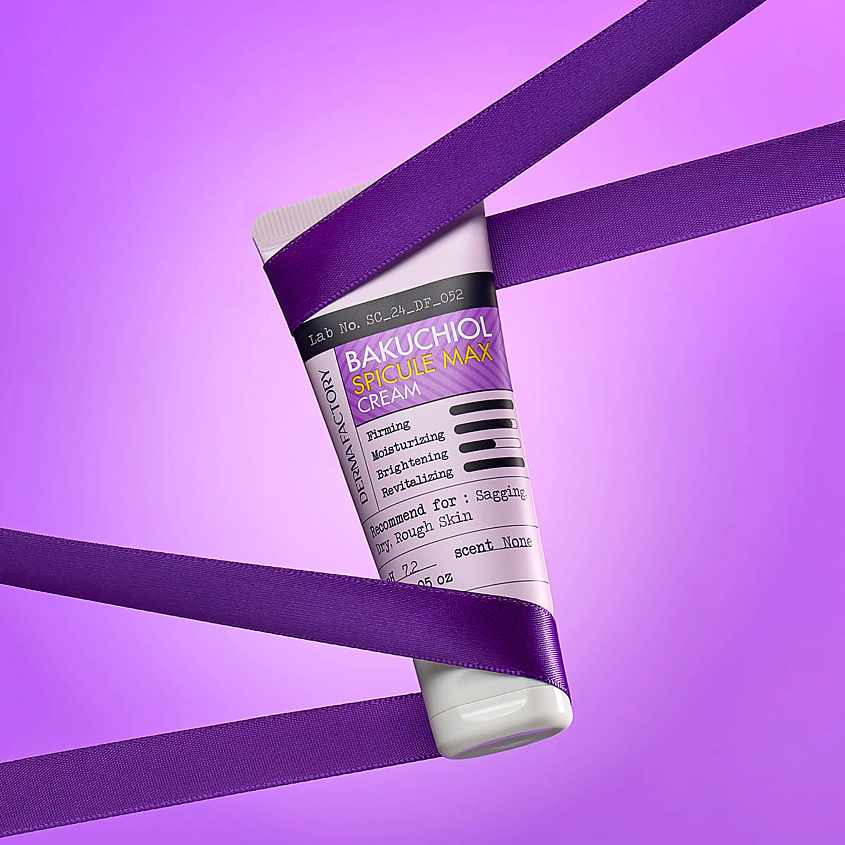 DERMA FACTORY Крем омолаживающий интенсивный со спикулами и бакучиолом - Spicule max cream – фото 2