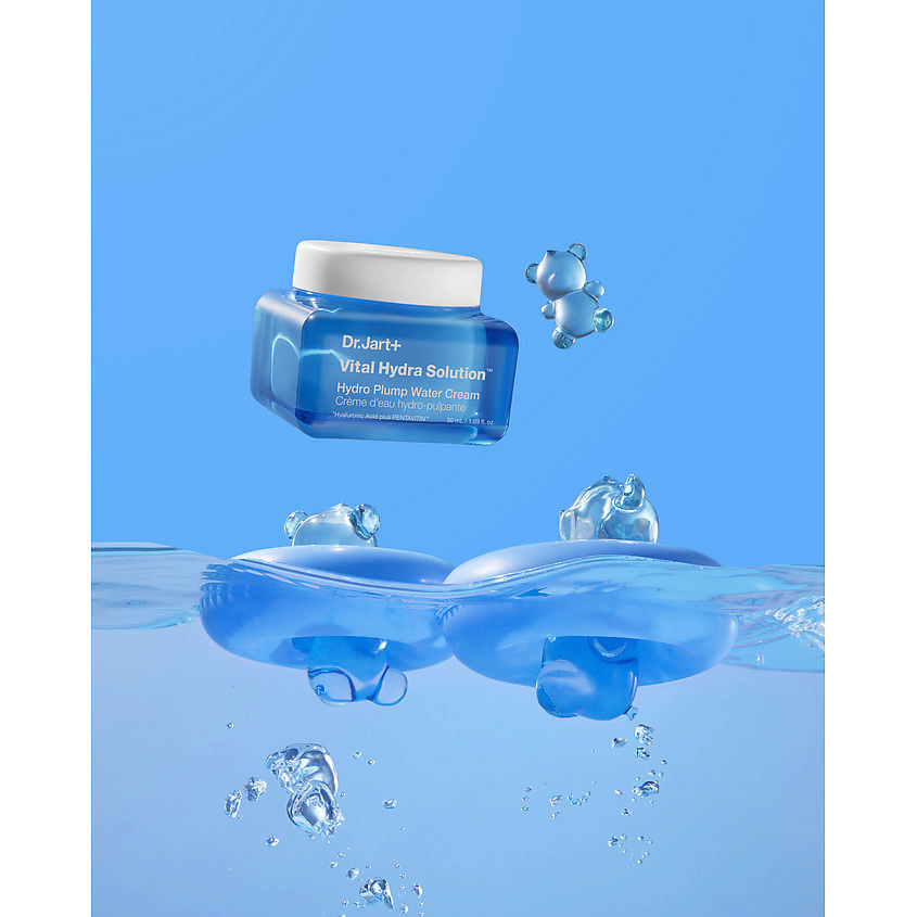 DR. JART+ Легкий увлажняющий крем для лица Vital Hydra Solution Hydro Plump Water Cream, 50 мл – фото 4