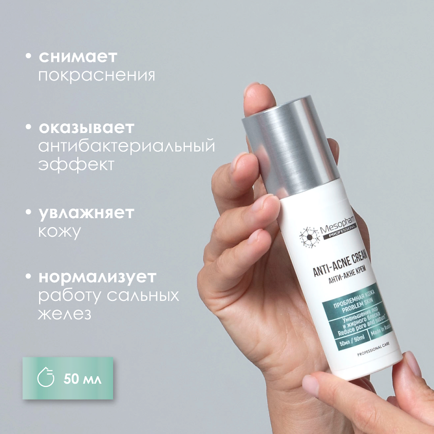 MESOPHARM Анти-акне крем ANTI-ACNE CREAM – фото 2