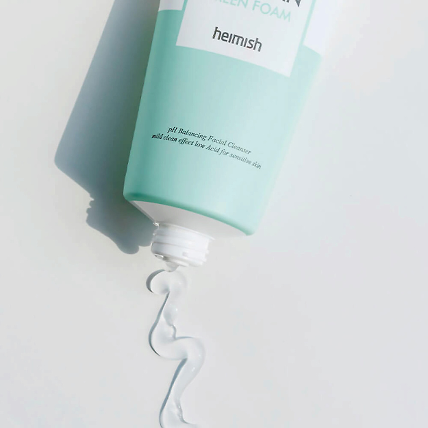HEIMISH Слабокислотный гель для умывания для чувствительной кожи Heimish pH 5.5 All Clean Green Foam – фото 2