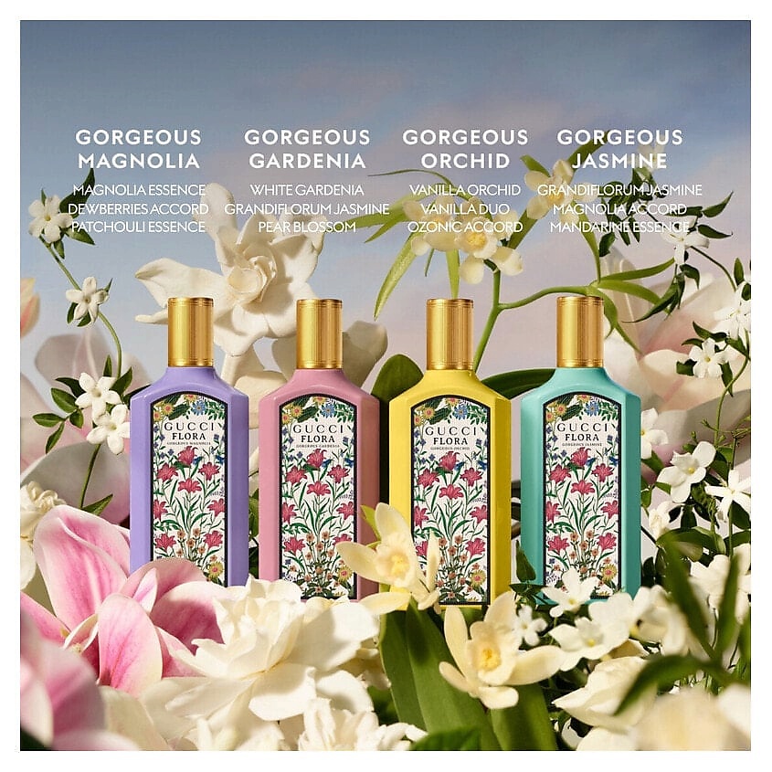 GUCCI Парфюмерная вода Flora Gorgeous Orchid купить по цене 23321