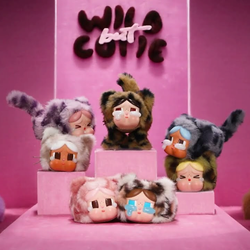 POP MART Брелок-игрушка Cry Baby «Blind Box», коллекция «Wild but