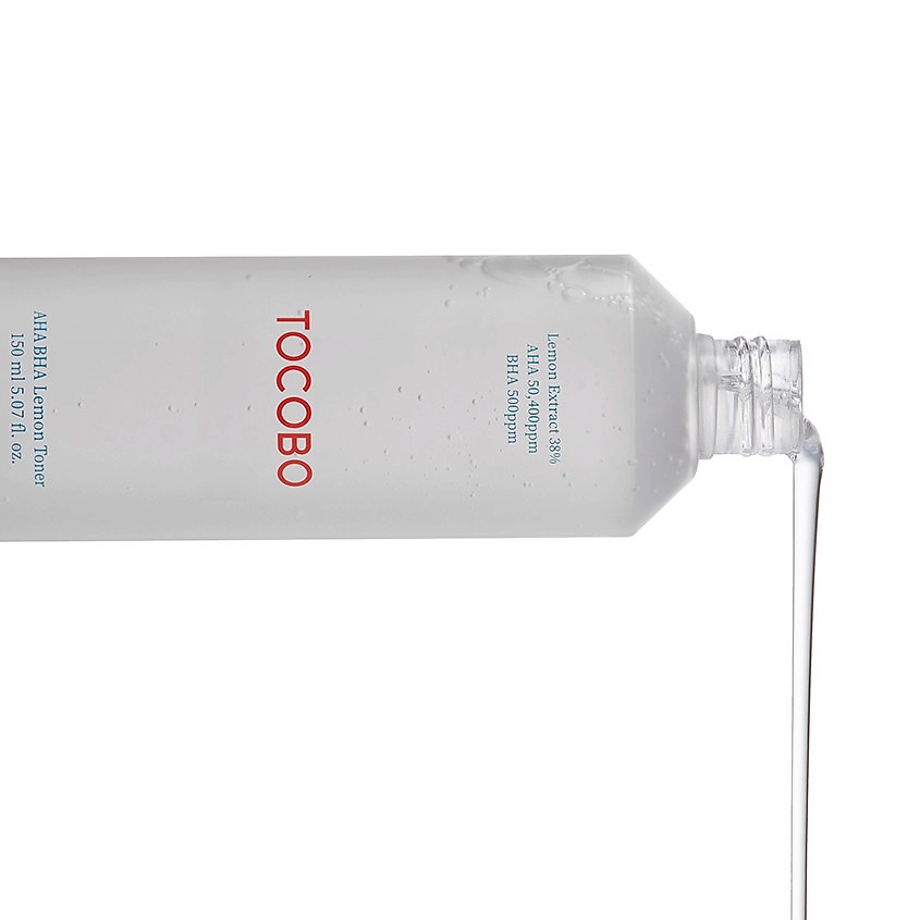 TOCOBO Тонер для лица AHA BHA LEMON отшелушивающий с экстрактом лимона и кислотами – фото 4