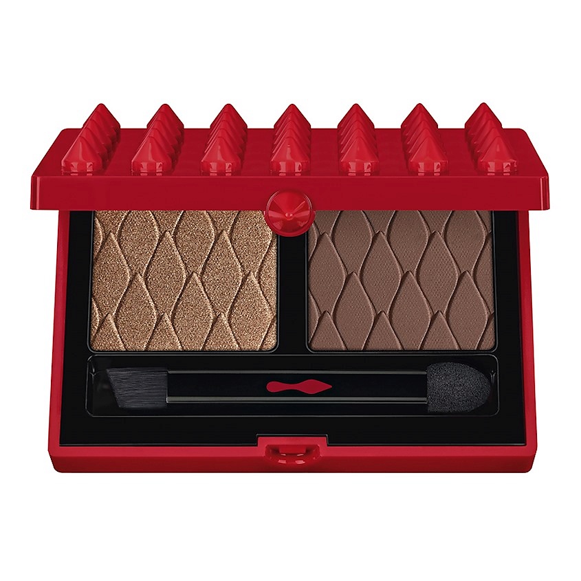 CHRISTIAN LOUBOUTIN BEAUTY Двойные тени для век ABRACADABRA LE DUO AMBRETTA BROWN – фото 1