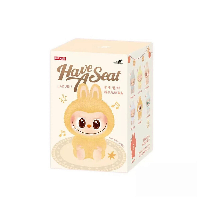 POP MART Игрушка Labubu The Monsters Have A Seat, 1шт, 15см – фото 1