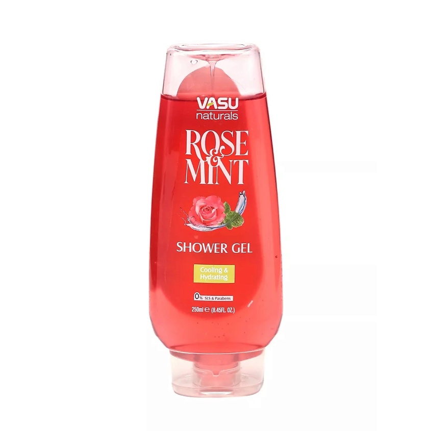 VASU Гель для душа роза и мята (Shower Gel Rose Mint) – фото 2