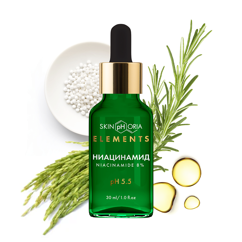 SKINPHORIA Сыворотка-сияние для лица с выравниванием тона кожи Niacinamide Brightening Serum – фото 1