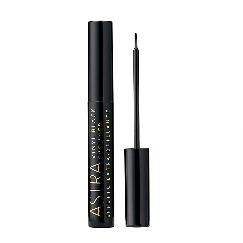 ASTRA Подводка для глаз Vinyl Black Eyeliner – фото 1