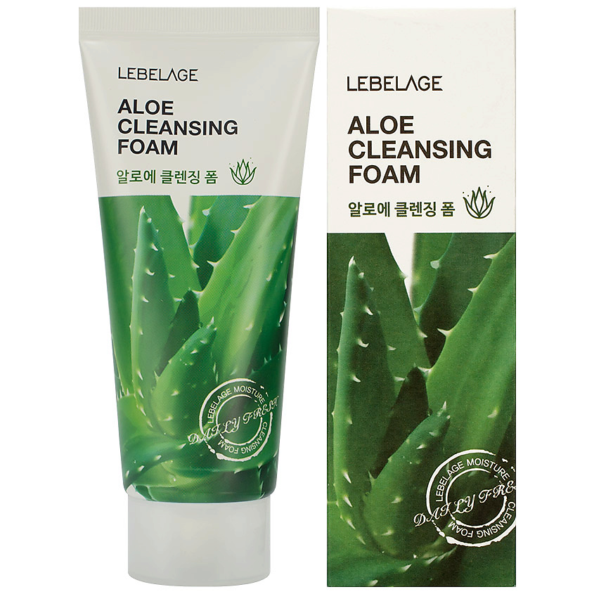 LEBELAGE Пенка для умывания с экстрактом алоэ – фото 1