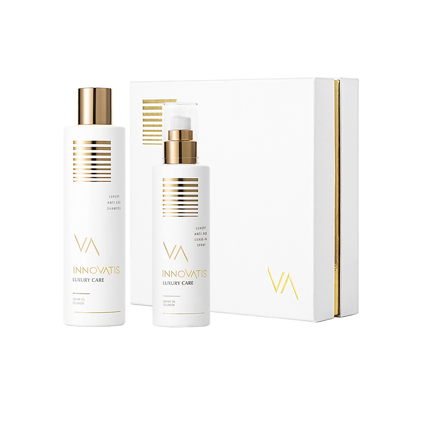 INNOVATIS Набор с несмываемым спрей-кондиционером Kit Luxury Anti Age Spray – фото 1