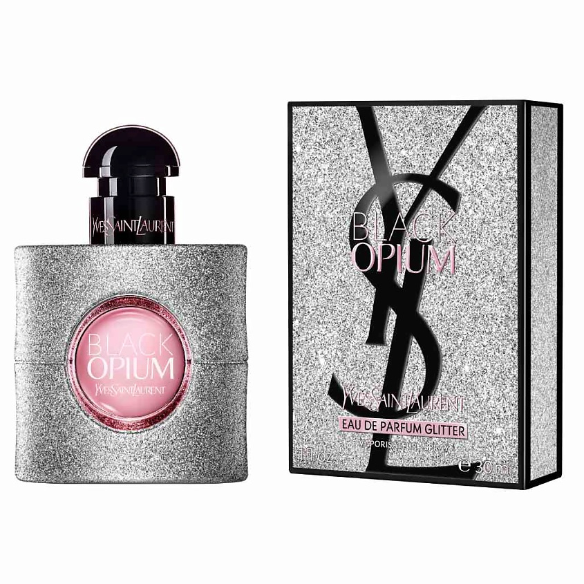 YVES SAINT LAURENT Парфюмерная вода Black Opium Glitter – фото 1