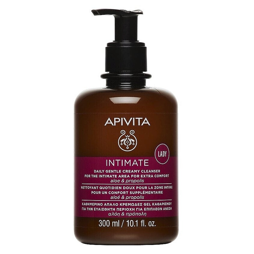 APIVITA Пенка для интимной гигиены с алоэ и прополисом – фото 1