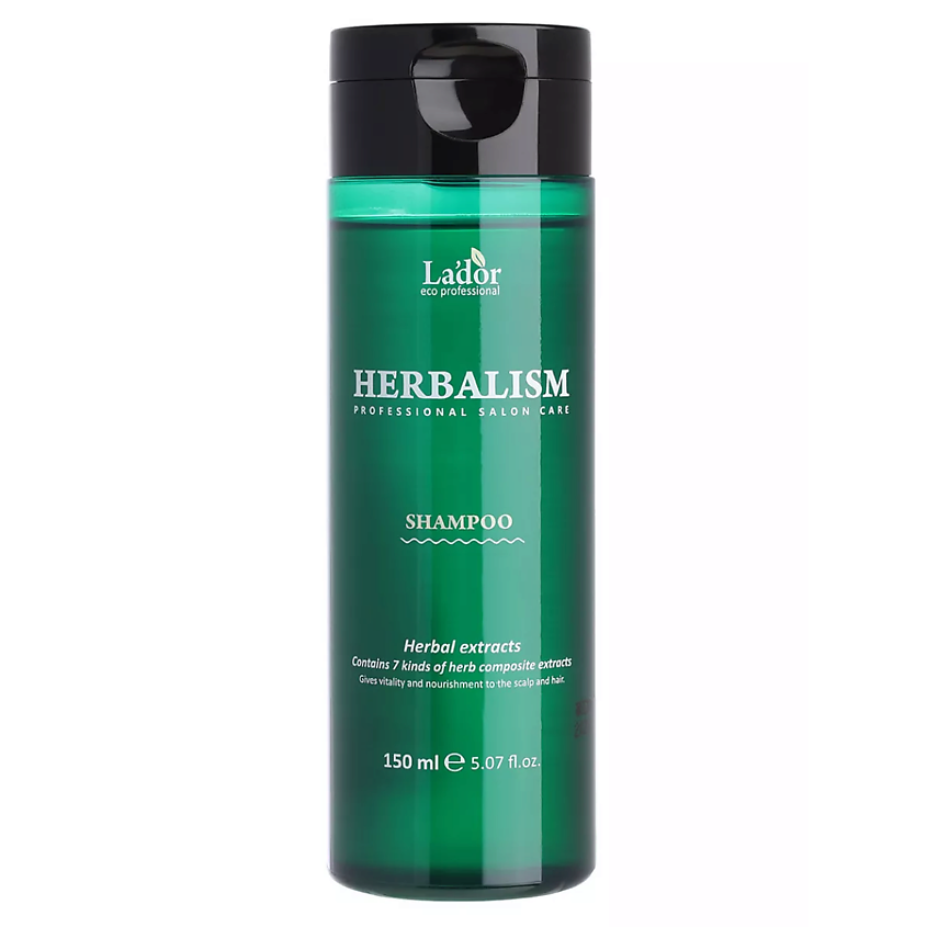 LADOR Шампунь для волос травяной слабокислотный HERBALISM SHAMPOO, 150 мл – фото 2