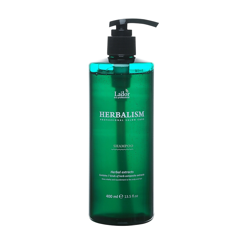 LADOR Шампунь для волос травяной слабокислотный HERBALISM SHAMPOO, 400 мл – фото 2