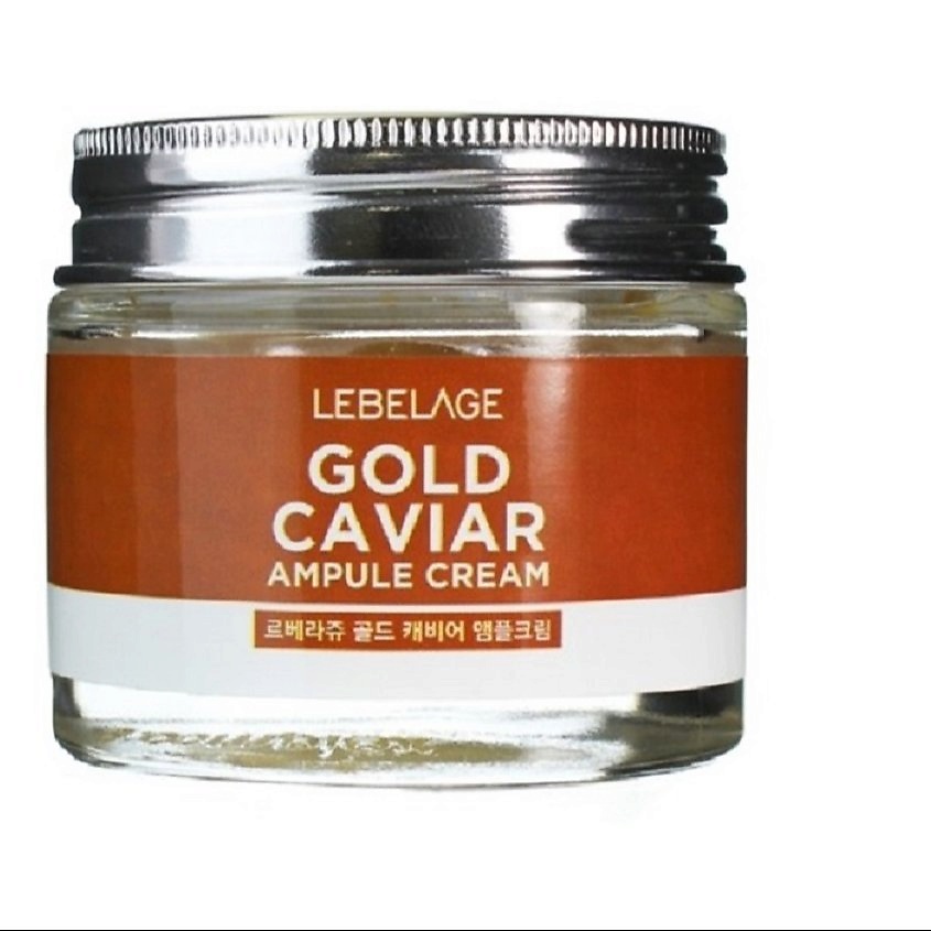 LEBELAGE Ампульный крем с экстрактом икры GOLD CAVIAR AMPOULE CREAM – фото 2