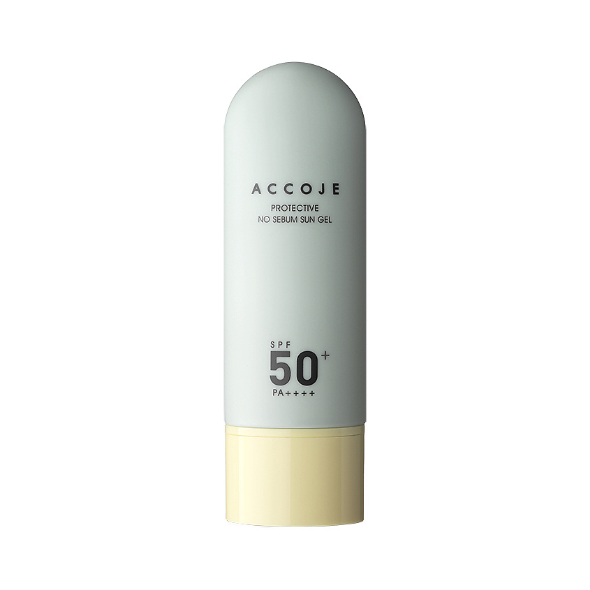ACCOJE Гель для лица Солнцезащитный, регулирующий выработку себума SPF 50 Protective No Sebum Sun Gel – фото 1