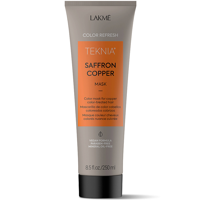 LAKME Маска для обновления цвета медных оттенков волос Teknia Color Refresh Saffron Copper Mask – фото 2