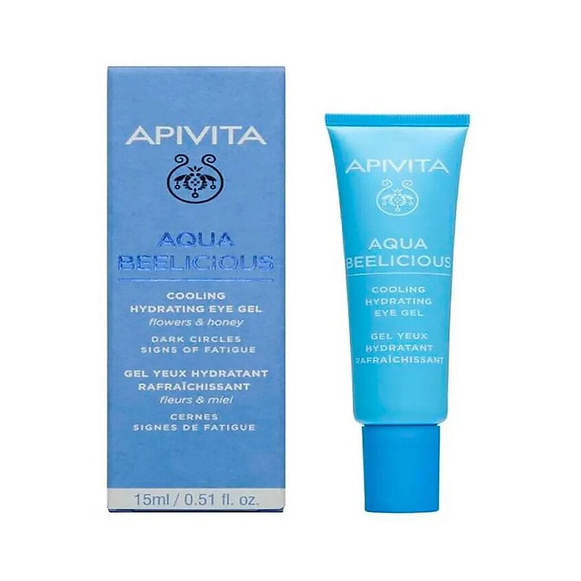 APIVITA Увлажняющий охлаждающий гель для кожи вокруг глаз Aqua Beelicious – фото 1