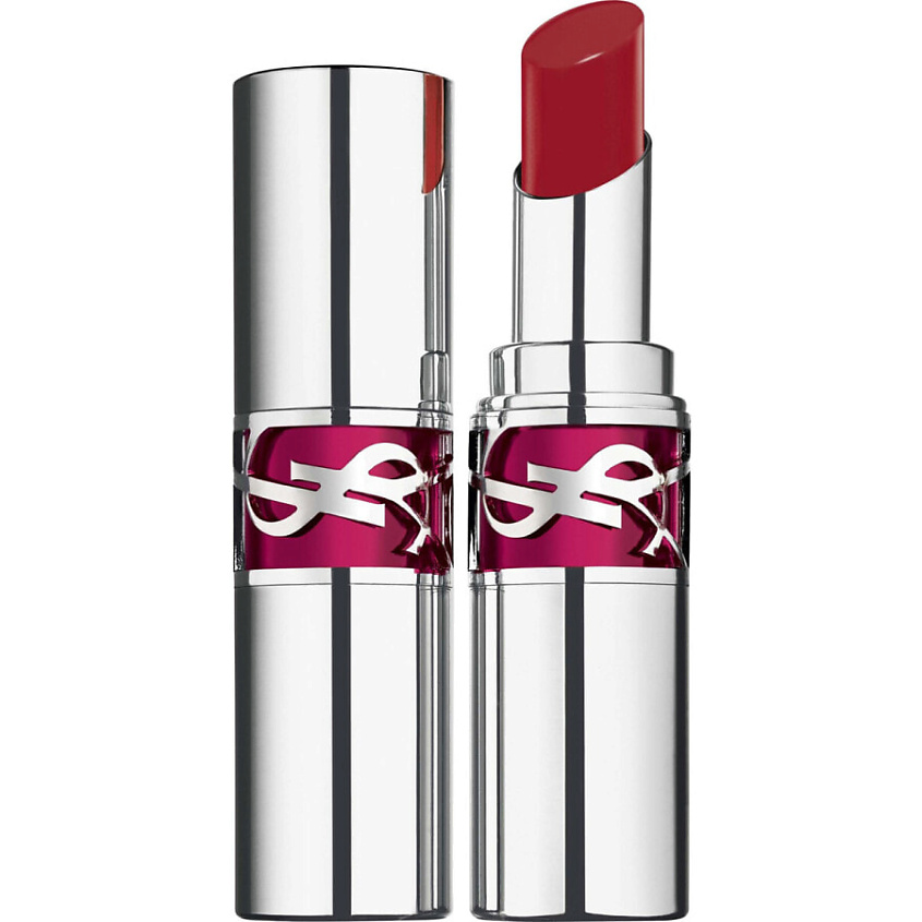 YVES SAINT LAURENT Губная помада-бальзам CANDY GLAZE LIP GLOSS STICK, 8 CHILI DELIGHT – фото 1