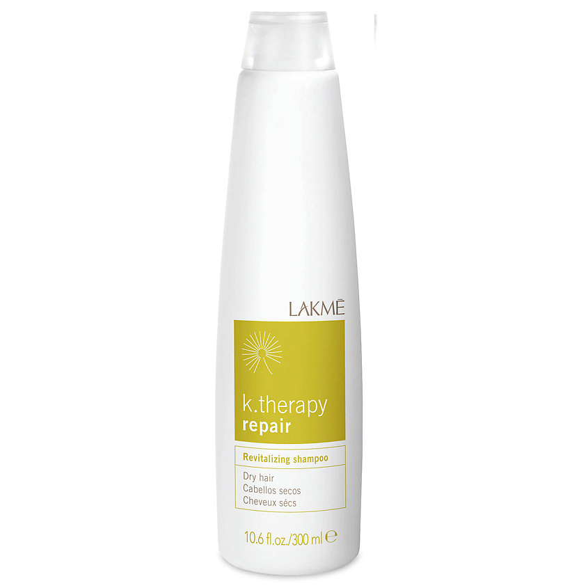 LAKME Шампунь для сухих волос восстанавливающий K. Therapy Repair Revitalizing Shampoo – фото 2