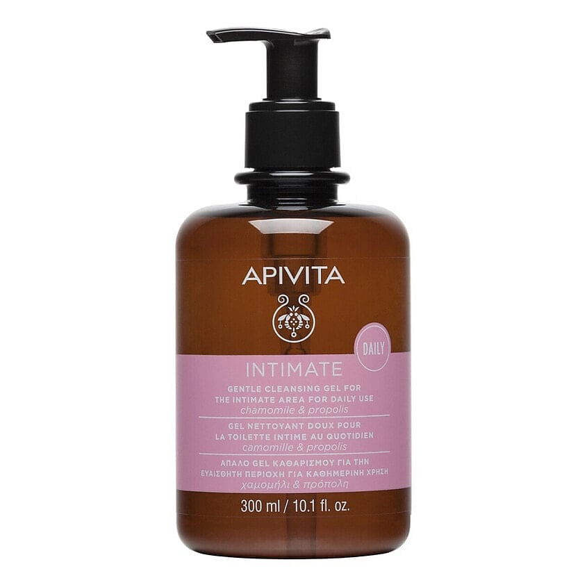 APIVITA Гель для интимной гигиены Ромашка и прополис – фото 1