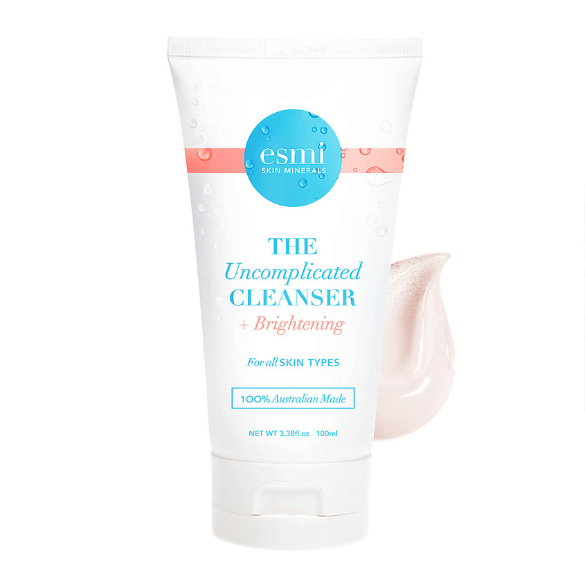 ESMI SKIN MINERALS Средство для лица очищающее осветляющее The Uncomplicated Cleanser Plus – фото 1