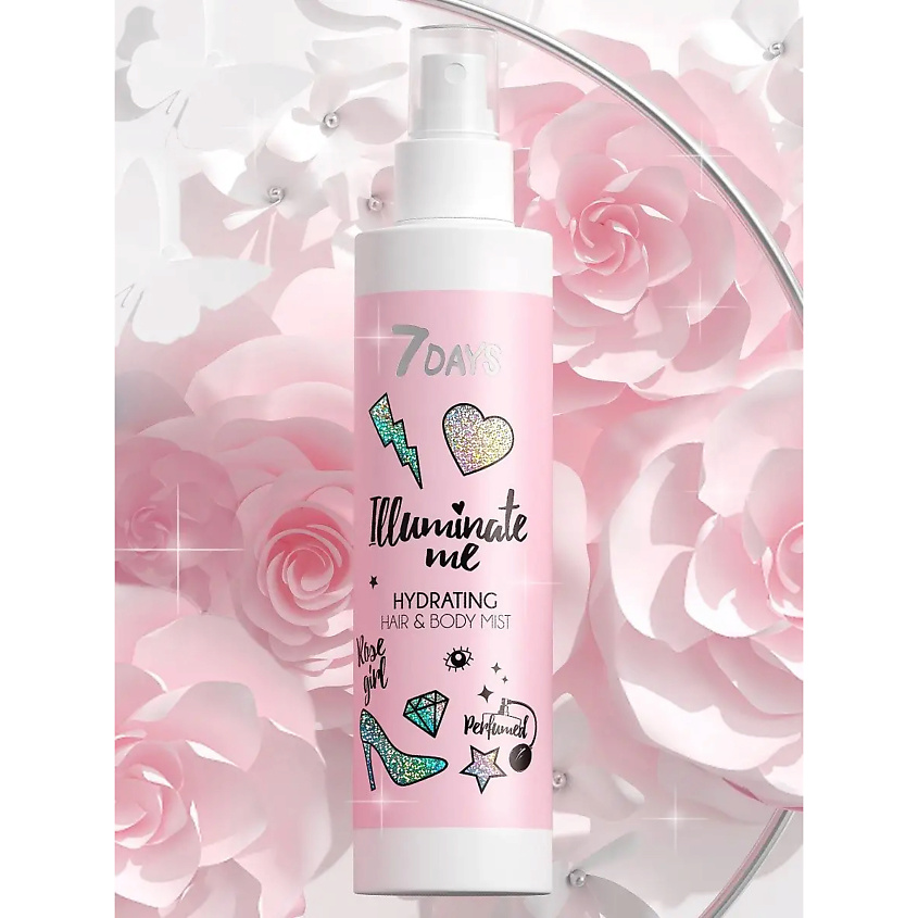 7DAYS Спрей для тела ILLUMINATE ME ROSE GIRL – фото 9