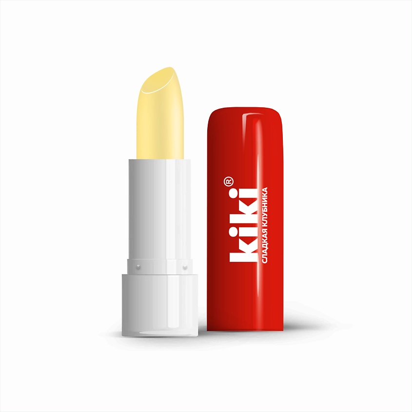 KIKI Бальзам для губ увлажняющий Сладкая клубника – фото 6