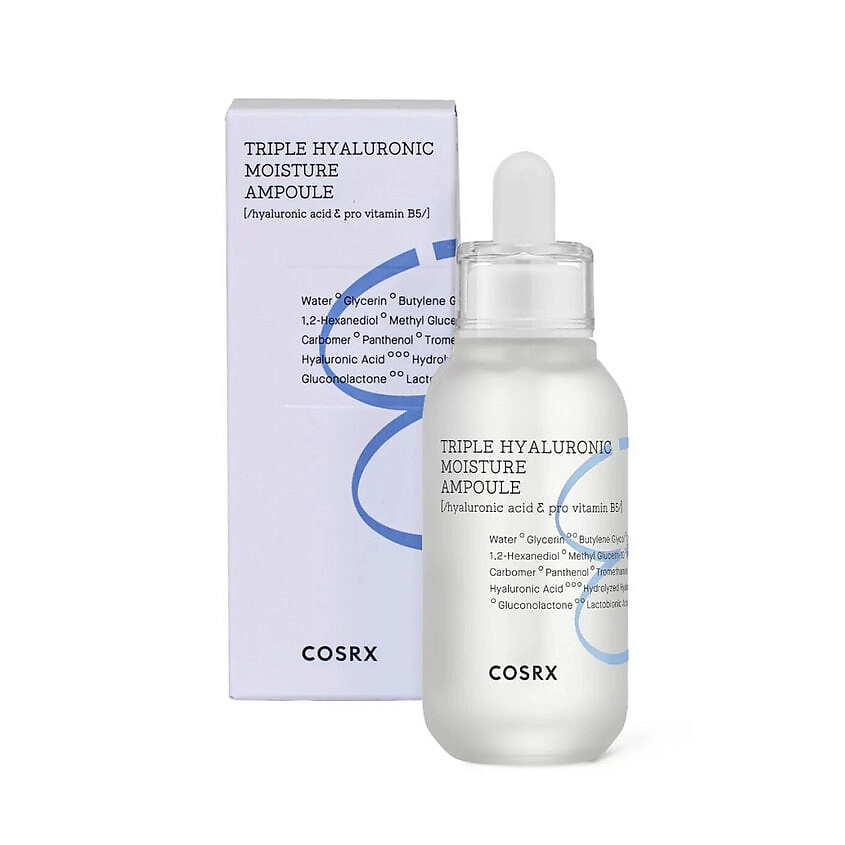 COSRX Увлажняющая сыворотка Hydrium Triple Hyaluronic Moisture Ampoule – фото 4