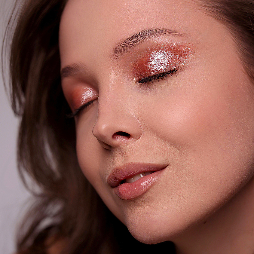 LIMONI Тени для век (запасной блок) "Eye Shadow Prism" 014 – фото 3