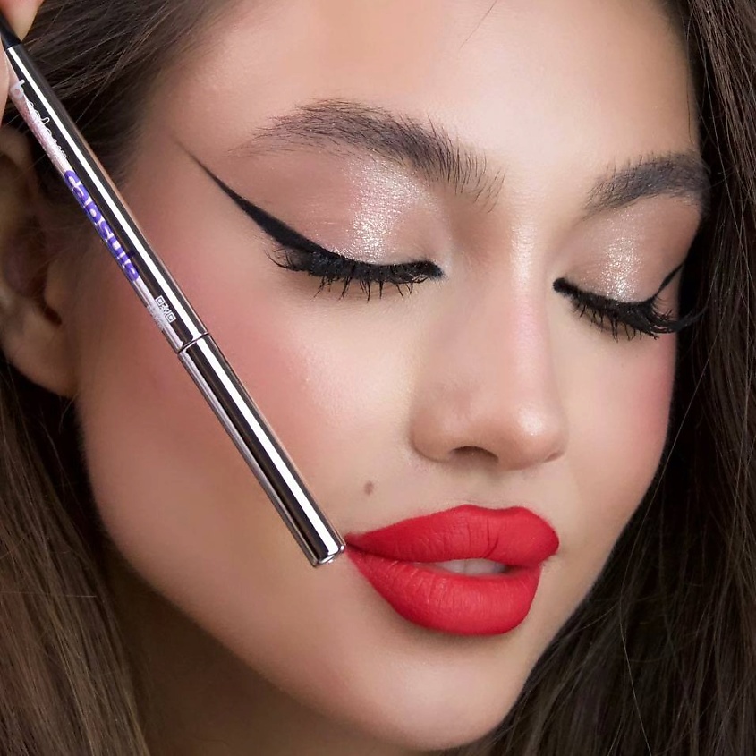 B.COLOUR PROFESSIONAL Карандаш для глаз каял черный гелевый автоматический CAPSULE – фото 9