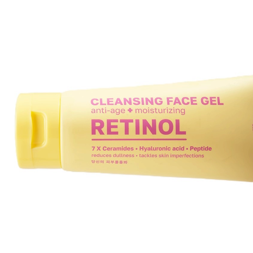 NAME SKIN CARE Гель для умывания с Ретинолом и Гиалуроновой кислотой Cleansing Face Gel Anti – Age + Moisturizing Retinol – фото 3