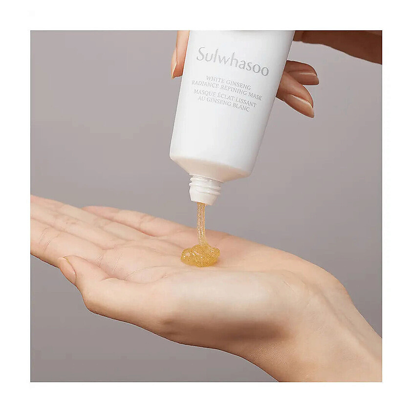 SULWHASOO Отшелушивающая маска White Ginseng Radiance Refining Mask – фото 3