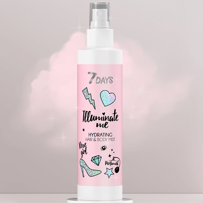 7DAYS Спрей для тела ILLUMINATE ME ROSE GIRL – фото 8