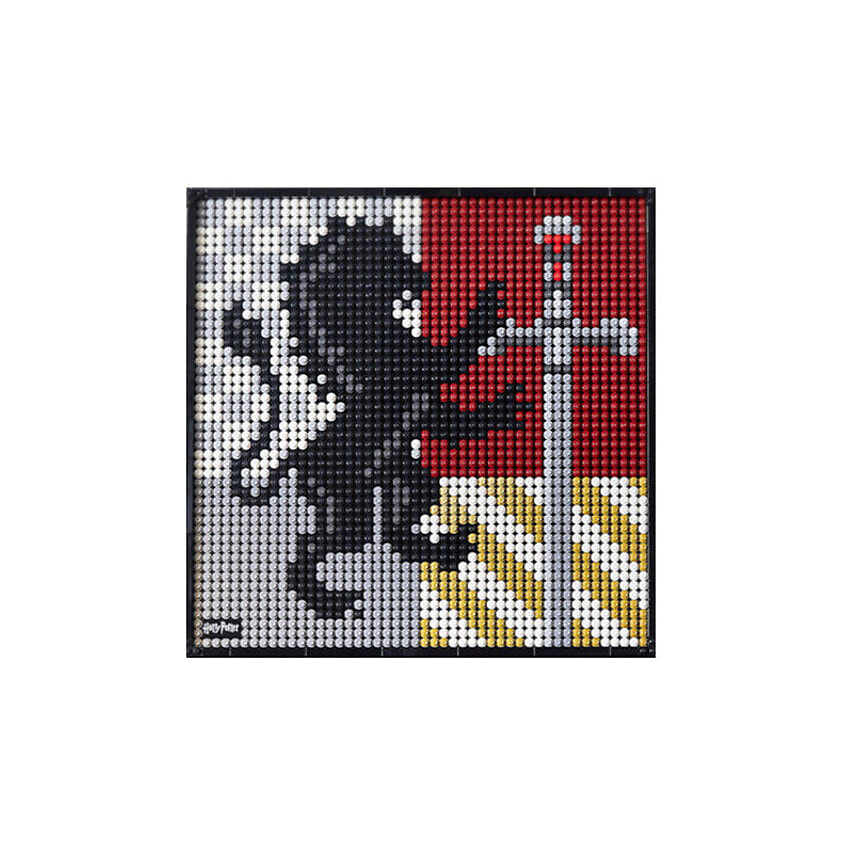 LEGO Конструктор Harry Potter: Другие персонажи, Эмблема Хогвартса, Пазлы – фото 4