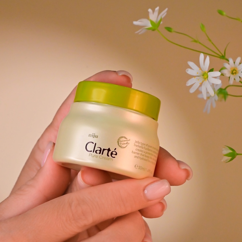 KONAD Niju Clarté Pure Cream Легкий увлажняющий крем для лица с экстрактами 7- ми овощей – фото 5