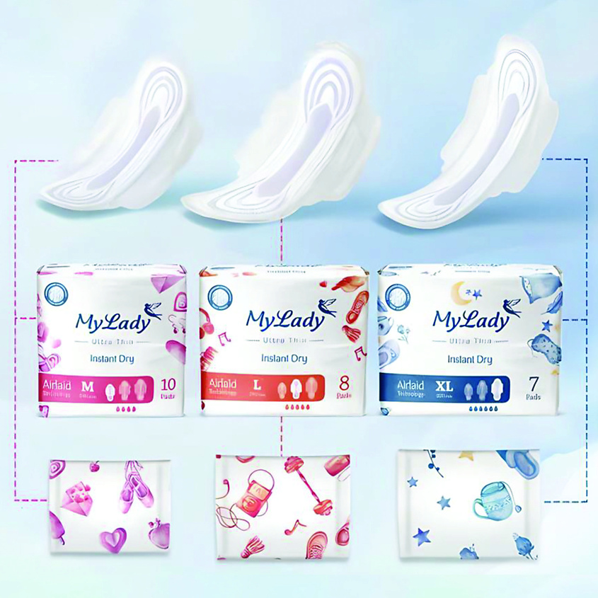 MYLADY Ультратонкие прокладки Instant Dry XL – фото 5