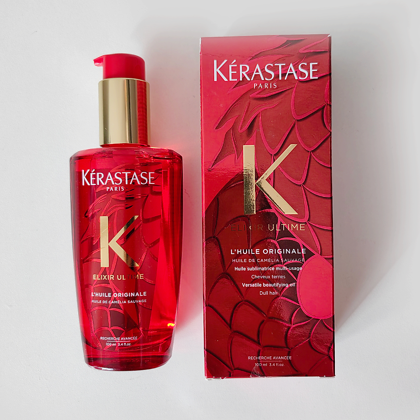 KERASTASE Масло-уход  Elixir Ultime - многофункциональное масло для всех типов волос с камелией – фото 7