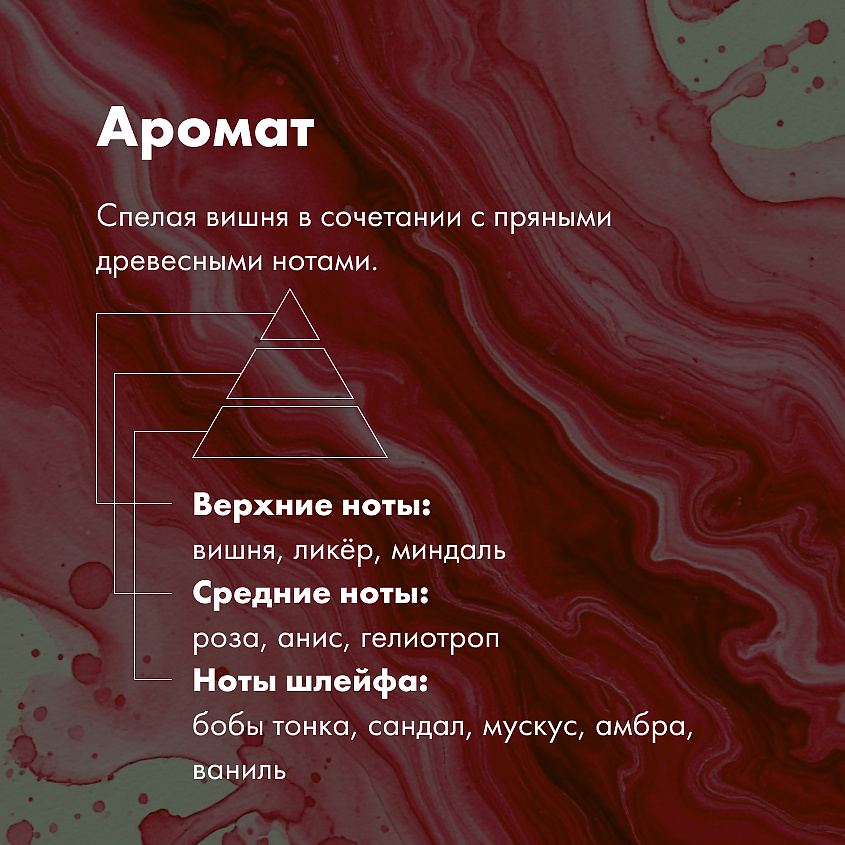 NIMASKIN Парфюмированный Крем для рук  Cherry & Ambergris – фото 4