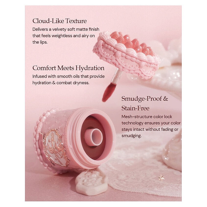 FLOWER KNOWS Кремовая помада Strawberry Cupid Cake Lip Cream – фото 8