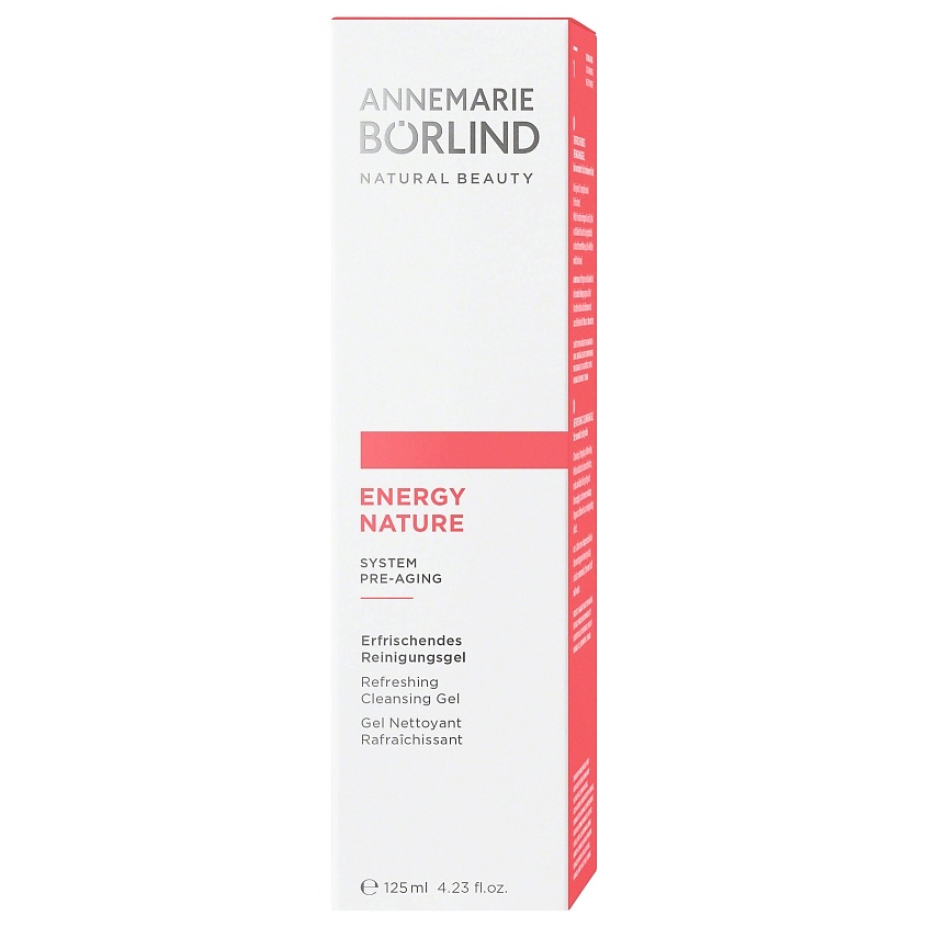 ANNEMARIE BORLIND Гель для умывания освежающий для нормальной и сухой кожи Energynature Refreshing Cleansing Gel – фото 2