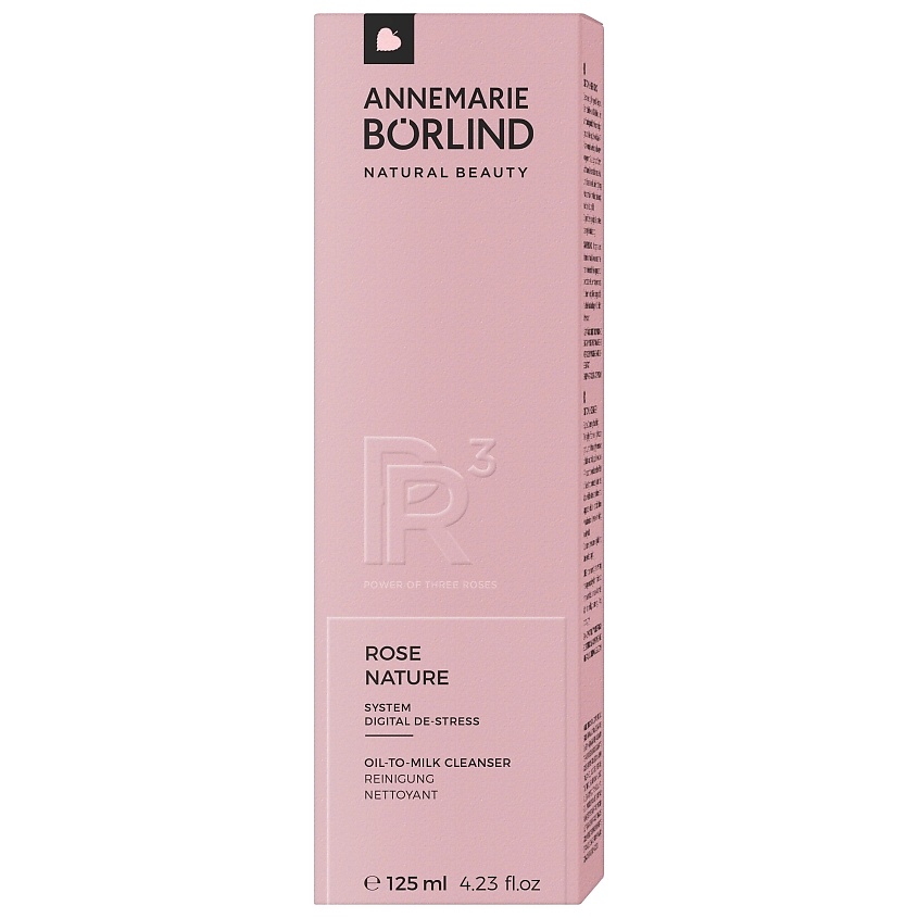 ANNEMARIE BORLIND Гель для умывания на основе масла и молока Rose Nature Oil-To-Milk Cleanser – фото 2