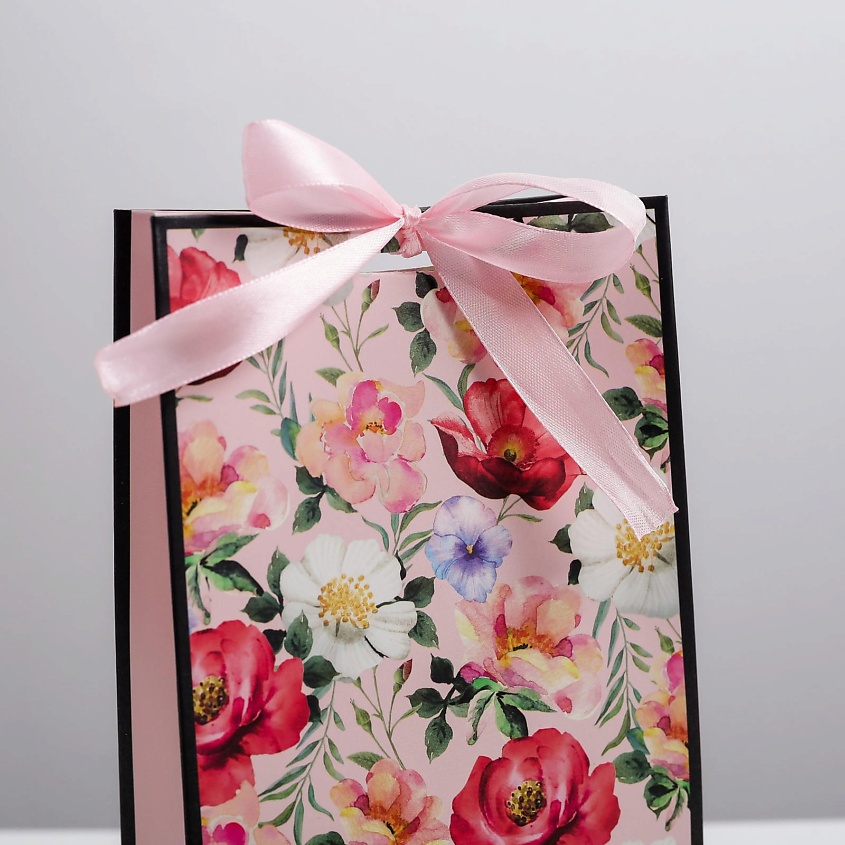 ДАРИТЕ СЧАСТЬЕ Пакет подарочный с лентой "You are beautiful" – фото 3