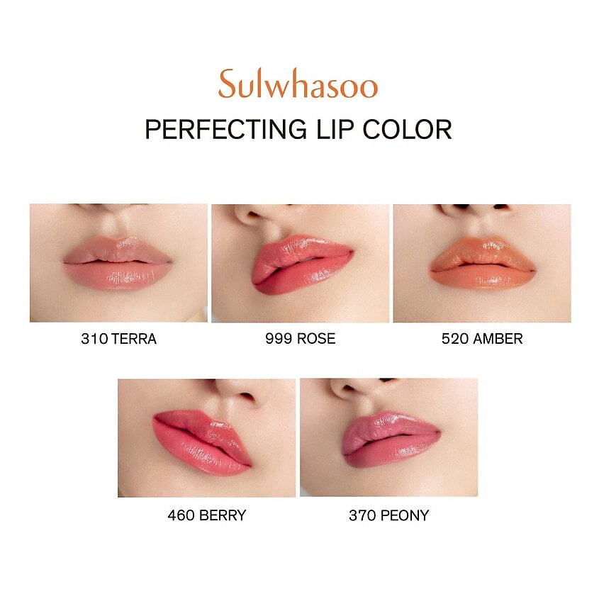 SULWHASOO Увлажняющая помада-бальзам Perfecting Lip Color, 460 Berry – фото 5
